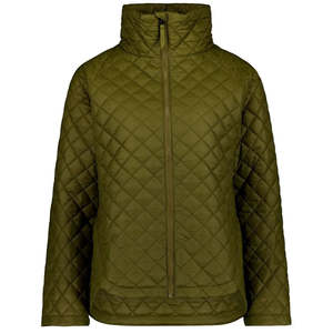 Jackets And Coats: Melissa Women's Quilted Jacket - Loden