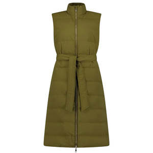 Bella Women's 90/10 Down Maxi Vest - Loden