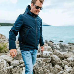 Outerwear: Remy Men's Softshell Jacket - Navy