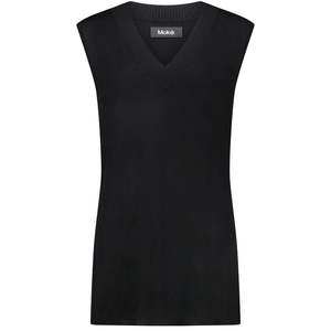 Sam Women's Knit Vest - Black