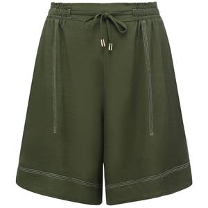 Dylan Women's Viscose Blend Shorts - Bonsai Green