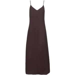 All Womens: Lydia Women's Viscose Blend Slip Dress - Cocoa