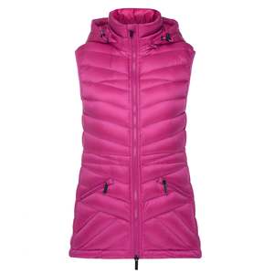 Mary-Claire 90/10 Packable Puffer Vest - Rose Violet