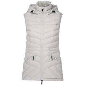 Mary-Claire 90/10 Packable Puffer Vest - Silver