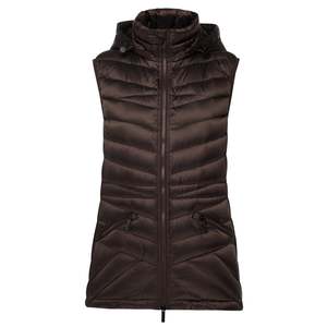 Mary-Claire 90/10 Packable Puffer Vest - Chocolate