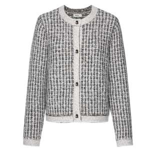 All Tops: Vivian Cardigan - White Check