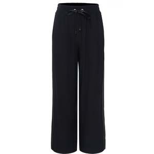 All Womens: Indiana wide Leg Pant - Black with satin