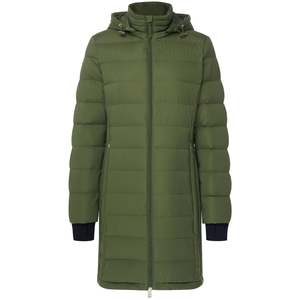 Sydney Packable Puffer Down Coat - Olive Green