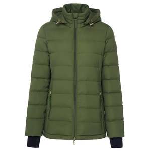Lucy Packable Puffer Down Jacket - Olive Green