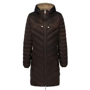 Arnie Reversible Puffer Down Coat - Chocolate/Palomino