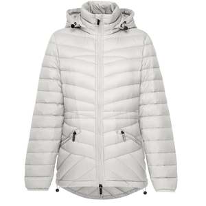 Cushla Packable Puffer Down Jacket - Silver