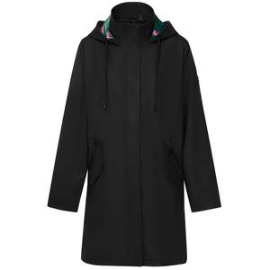 Billie Raincoat - Black/Evie Marble