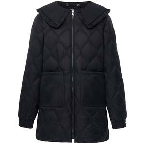 Tess Quilted Coat - Black