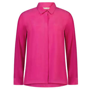 Staff Pick: Katie Women's Cupro Blouse - Flamingo