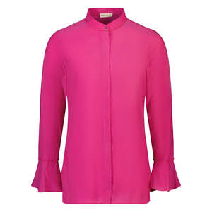 Joleen Women's Cupro Blouse - Flamingo