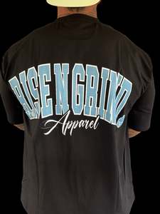 Shirts: “ Rise and grind” oversized training tee (digital print)