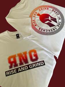 Shirts: Sunrise spartan tee