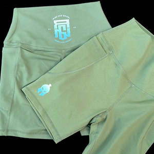 Ladies Activewear: Rng Khaki bike shorts