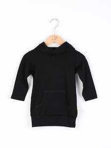 Tops: merino hoodie with pockets