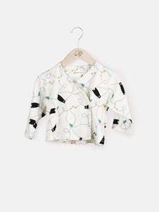 Tops: merino cardigan