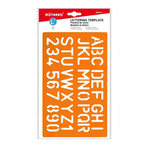 On Sale: MOTARRO Lettering Stencil 30cm