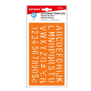 On Sale: MOTARRO Lettering Stencil 20cm