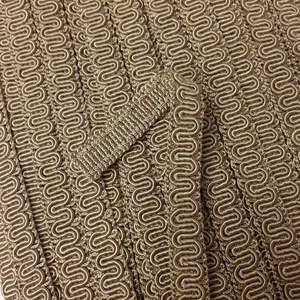 GIMP BRAID Scroll 15mm Natural
