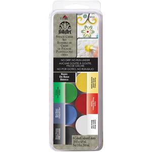 All: FOLKART Stencil Creme Basics