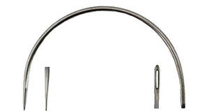 Upholstery Tools Needles: BASICS Curved Needle