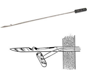 Upholstery Tools Needles: CS OSBORNE Tufting Needle