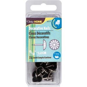 DRITZ Decorative Nails Brass Floral