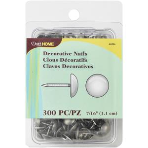 Upholstery Trimmings Decorative Chair Nails: DRITZ Decorative Nails Brushed Silver