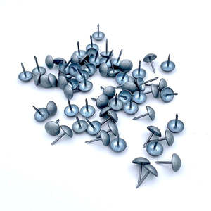 CS OSBORNE Decorative Nails Matte Zinc