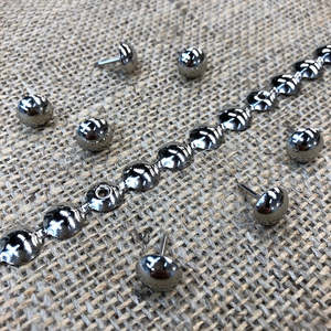 Upholstery Trimmings Nailhead Trim: NAILHEAD TRIM Silver