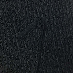 Upholstery Trimmings Gimp Braid: GIMP BRAID Trix-Loop 10mm Black