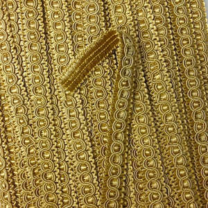 GIMP BRAID Fancy 15mm Gold