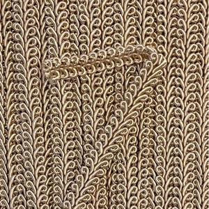 GIMP BRAID French 12mm Beige Gold