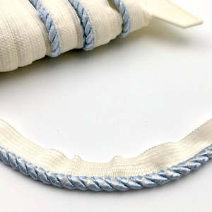 FLANGED CORD Light Blue