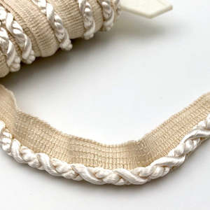 FLANGED CORD Ivory