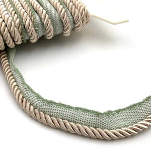 Upholstery Trimmings Flanged Cord: FLANGED CORD Almond