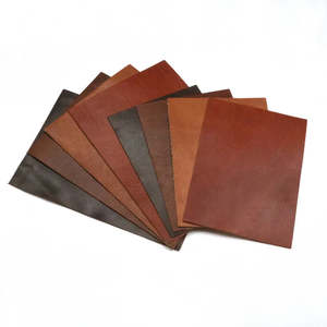 Leathercraft Leather Veg Tanned: LEATHER Horween Dublin / Cut Panel