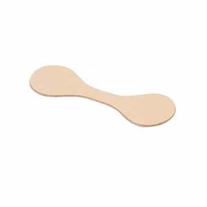 LEATHER Veg Tan Fold Over Key Fob Blank