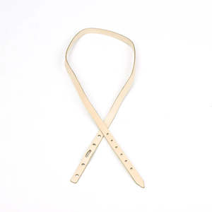 LEATHER Veg Tan Hat Band Strip