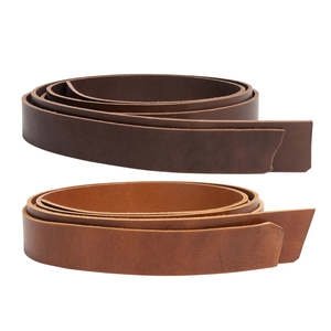 Leathercraft Leather Straps Belts: LEATHER Veg Tan Belt Strip