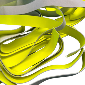 Leathercraft Leather Straps Belts: LEATHER Chrome Tan Fluro Strips