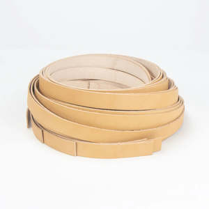 LEATHER Veg Tan Belting / Off Cuts