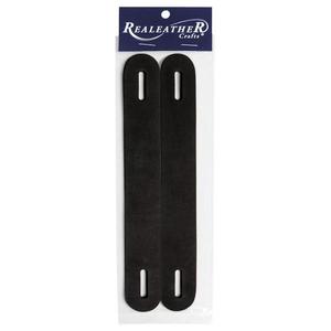 REALEATHER Leather Handle Black