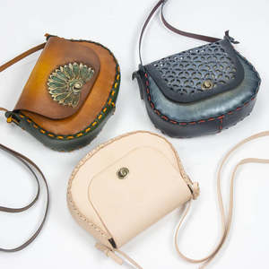 Leathercraft Leather Project Kits: PROJECT KIT Chloe Leather Handbag