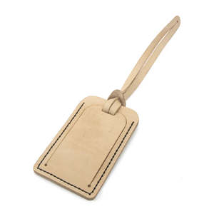 PROJECT KIT Leather Luggage Tag