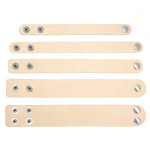 PROJECT KIT Adjustable Leather Wristbands